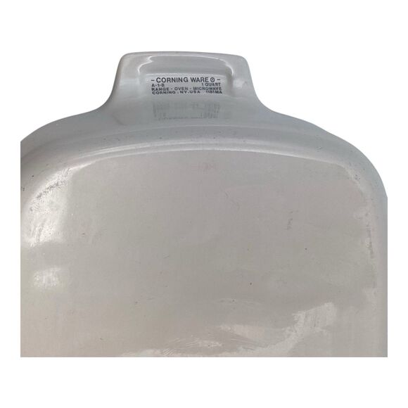 Vintage Corning Ware L’Echalote 1 Quart A-1-B Small Casserole With Lid 8.5in - Picture 4 of 9